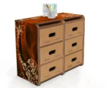Cardboard office cabinet