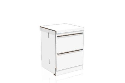 Base cassettoni 60 cm cucina in cartone 'Lia'