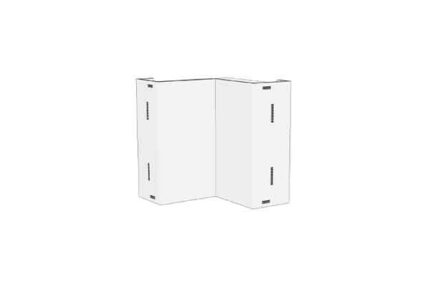Kücheneck-Eckschrank aus Pappe 60 cm 'Lia'