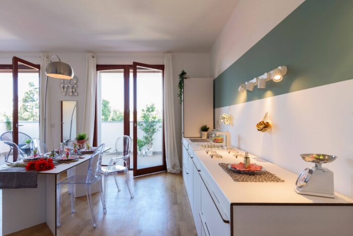 cuisine contemporaine Lia pour le home staging