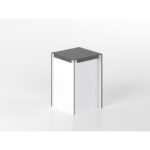 Base angolare 60 cm gres/antracite 'Cassandra'