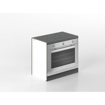 Base forno e fornelli 90 cm gres/antracite 'Cassandra'