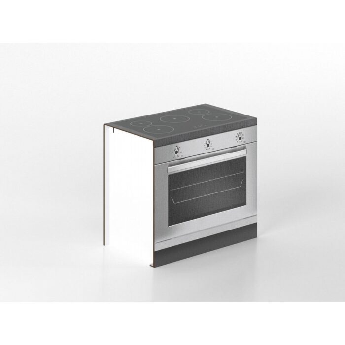 Base forno e fornelli 90 cm gres/antracite 'Cassandra' - immagine 1