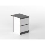 Snack base unit 60 cm stoneware/anthracite 'Cassandra'