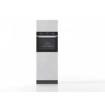Tall oven unit 60 cm stoneware/anthracite 'Cassandra' - Image 3