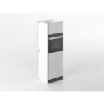 Tall oven unit 60 cm stoneware/anthracite 'Cassandra'