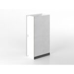 Colonne 90 cm anthracite/grès 'Cassandra'