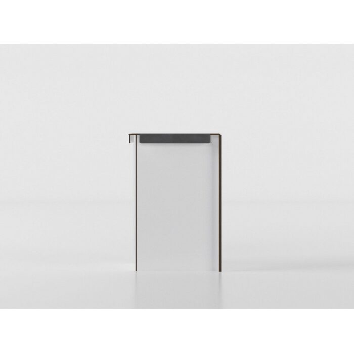 Base angolare 60 cm legno/antracite 'Cassandra' - immagine 2