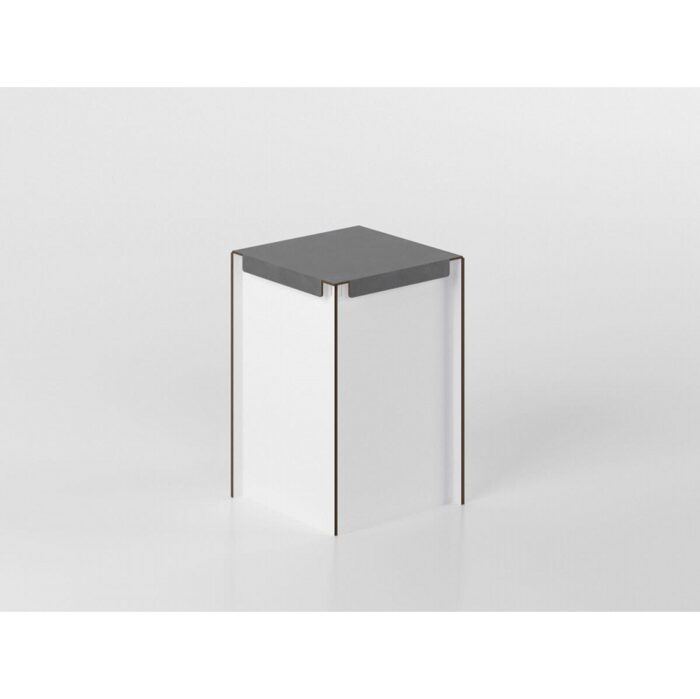 Base angolare 60 cm legno/antracite 'Cassandra' - immagine 1