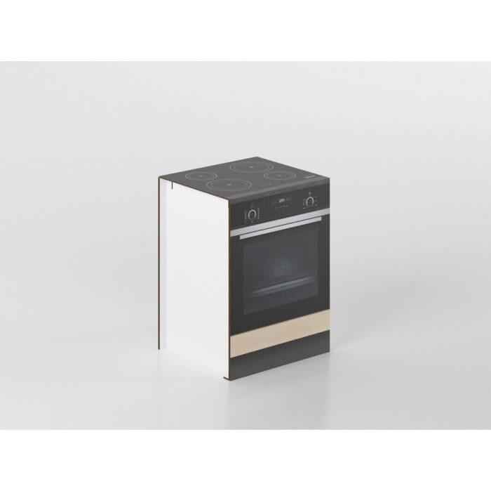 Base forno e fornelli 60 cm legno/antracite 'Cassandra' - immagine 1