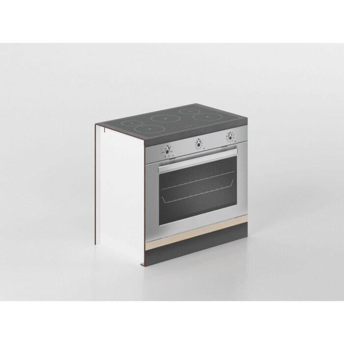 AnLg-Base-da-90-Forno-Fornello-3 Base forno e fornelli 90 cm legno/antracite 'Cassandra' - immagine 1