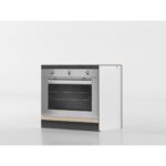 Base forno e fornelli 90 cm legno/antracite 'Cassandra' - immagine 3