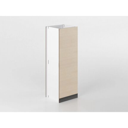 Hochschrank 60 cm Holz/Anthrazit 'Cassandra'