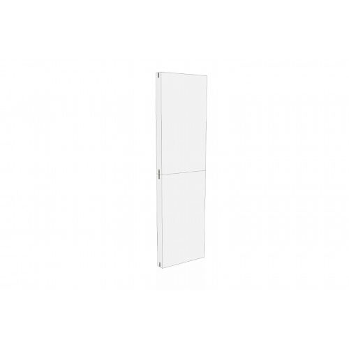 Modulo armadio anta centrale 200 cm in cartone per home staging