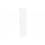 Module d’armoire à porte centrale de 240 cm en carton pour le home staging