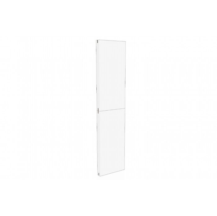 Module d’armoire à porte centrale de 240 cm en carton pour le home staging Module d’armoire à porte centrale de 240 cm en carton pour le home staging