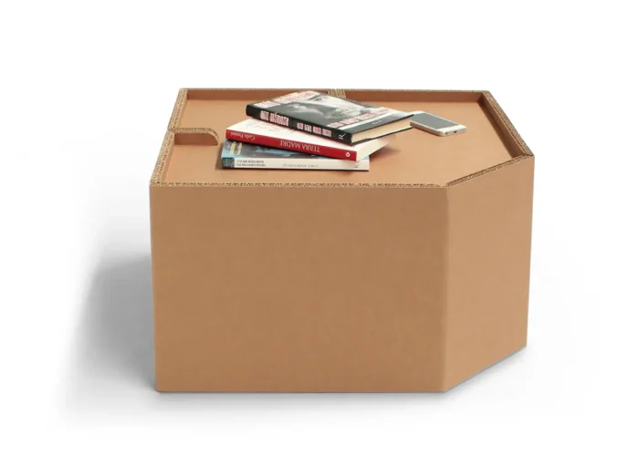 raccordo panca in cartone