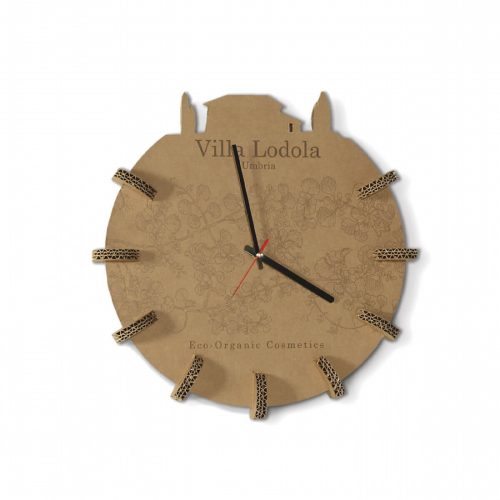 Orologio a muro in cartone 'Ban 50'- NaturDesign