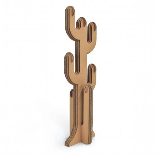 Appendiabiti cactus in cartone 'Capro'