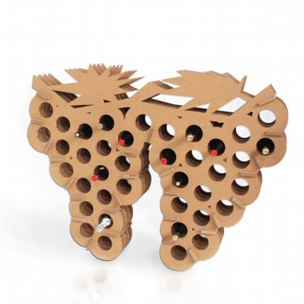 Portabottiglie a grappolo in cartone 'China'