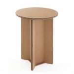 Table basse ronde en carton 'Cian C Plus' - NaturDesign