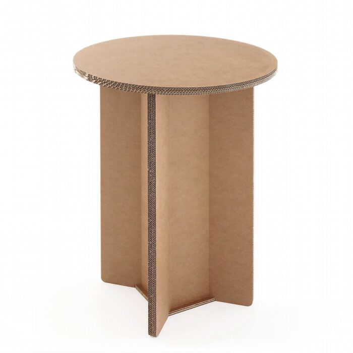 Table basse ronde en carton 'Cian C Plus' - NaturDesign