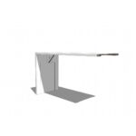 Rectangular kitchen peninsula'Lia' - Image 2