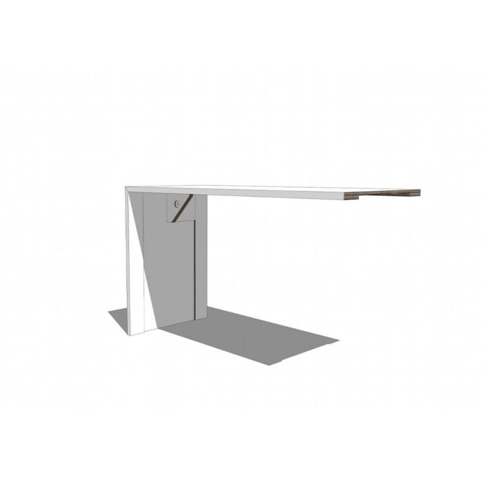 Rectangular kitchen peninsula'Lia' - Image 2