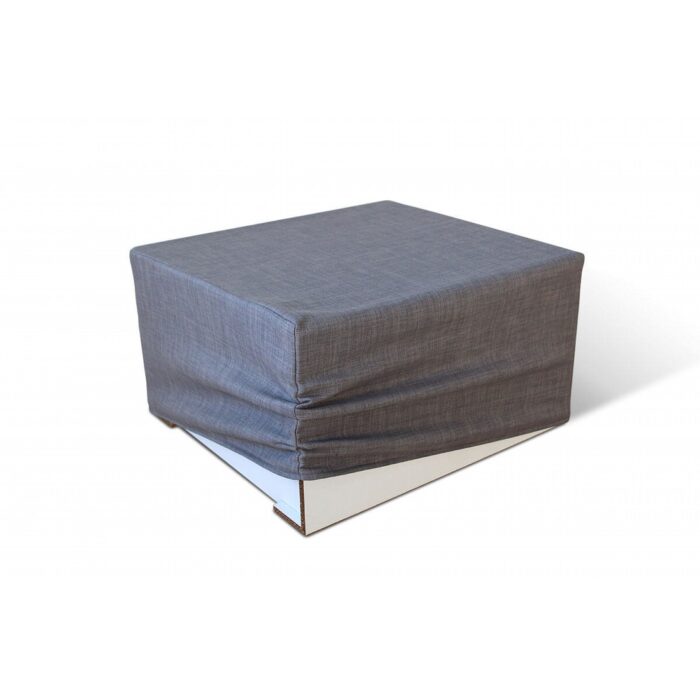 Beige upholstery for pouf - Image 4