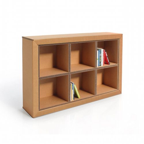 Libreria modulare in cartone 'Flua Plus 20'