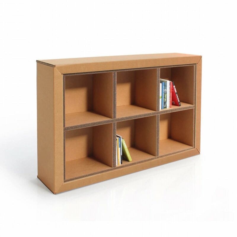 Libreria modulare in cartone 'Flua Plus 20'