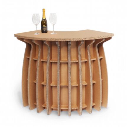 Banco curvo in cartone 'Galambra DE 90' - NaturDesign