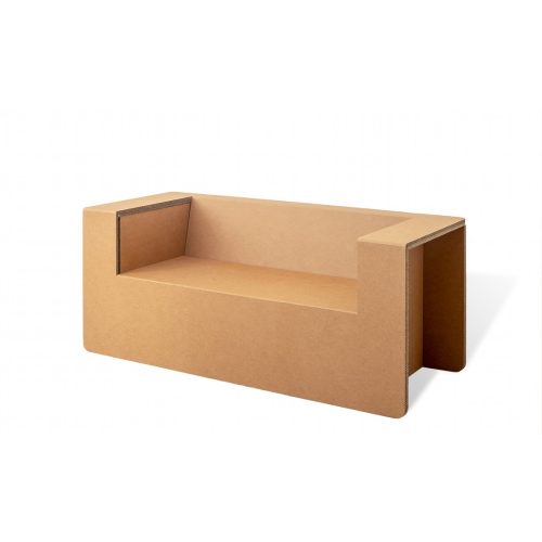 Divano in cartone a montaggio rapido 'Golliaz Plus E'