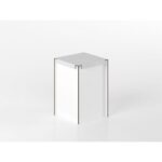 Base angolare 60 cm noce/gres 'Cassandra'