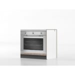 Base forno e fornelli 90 cm noce/gres 'Cassandra' - immagine 3