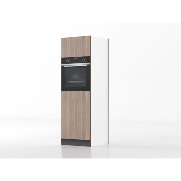 Colonna forno 60 cm noce/gres 'Cassandra' - immagine 3