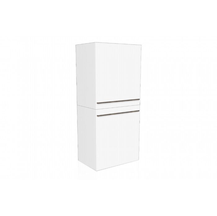 Colonna frigo 90 cm in cartone per cucina 'Lia'