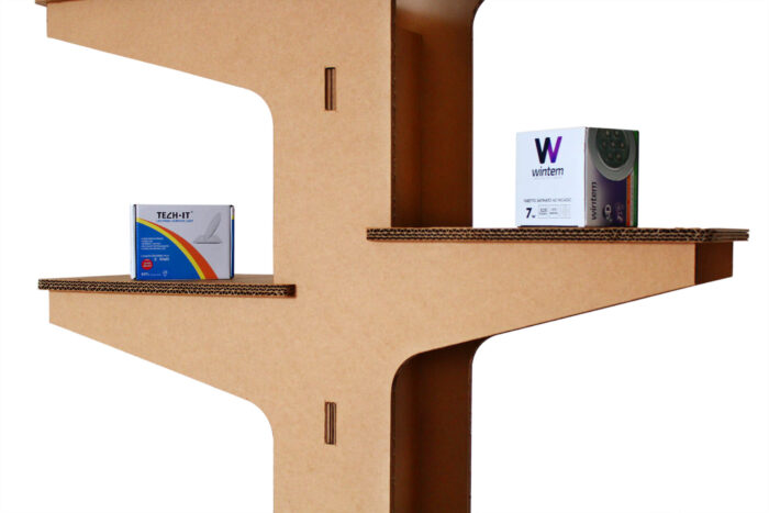 display in cartone per eventi