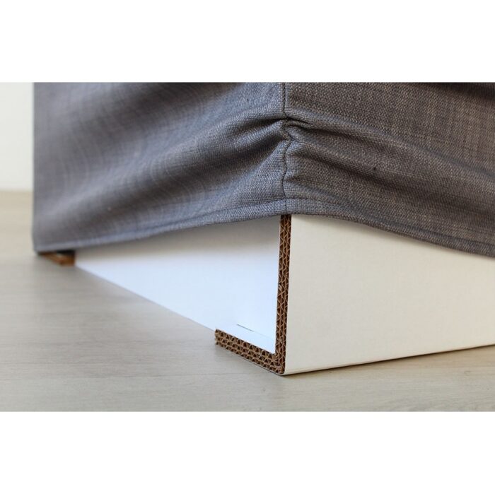 Rivestimento grigio per pouf - immagine 3