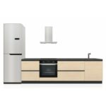 KIT cucina antracite/legno 'Clarea' - immagine 2