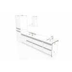 Kit de cuisine blanc 'Lia' – Image 3