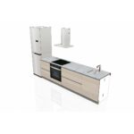KIT cucina legno/pietra 'Clarea' - immagine 3