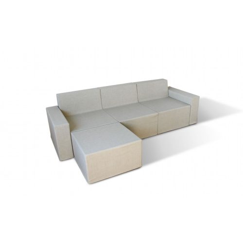 composition 3 seater sofa with upholstery
