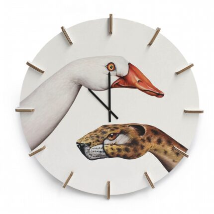 Orologio a muro in cartone personalizzabile 'Laures'