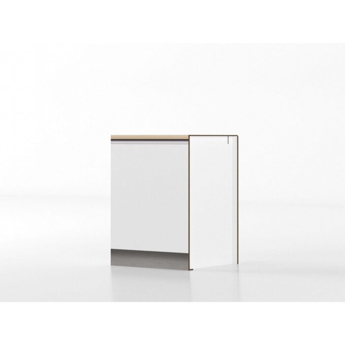 Base anta 60 cm bianco/rovere 'Cassandra' - immagine 2