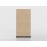 Colonna 90 cm bianco/rovere 'Cassandra' - immagine 3