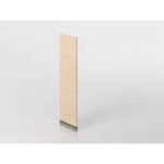 Fianco finitura colonna bianco/rovere 'Cassandra'