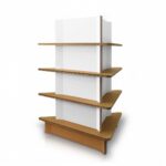 Espositore triangolare in cartone 'Loccie'