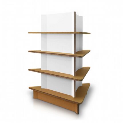 Espositore triangolare in cartone 'Loccie'