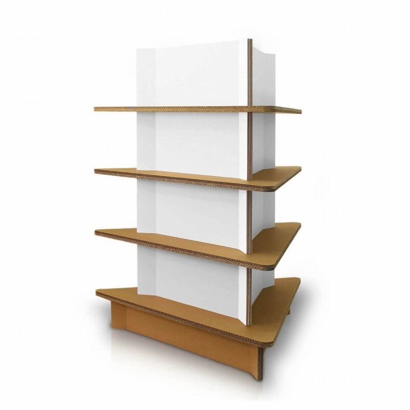 Triangular cardboard display 'Loccie'